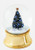 One Hundred 80 Degrees Lighted Tree Water Globe, Gold (GG0038A)