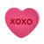 One Hundred 80 Degrees Valentines Day Conversation Hearts Decor, XOXO (WH0184C)