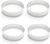 Fox Run English Muffin Ring Molds, Set of 4 (4685)