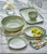 TAG Brooklyn Melamine Serving Platter- Sage (G17534)