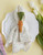 Design Imports Napkin Rings, Carrot - Set of 4 (755689)