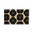 TAG Kyoto Flower Coir Mat- Black (G18293)