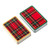 Caspari Bridge Gift Set, Plaid (GS108)