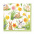 Caspari Paper Lunch Napkins, Bunnies and Daffodils - 2 Packs (16870L)