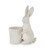 Raz Imports Rabbit Figure, Front Basket (4211081A)