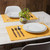 Now Designs Spectrum Placemat, Honey - Set of 4 (901370)