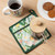 Now Designs Classic Potholder, Bees & Blooms Spruce (NPH1749D)