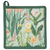 Now Designs Potholder, Bees & Blooms Spruce (NPH1749D)