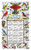 Kay Dee Towel Calendar, Songbird's  Feast - 2025 (F3462)