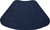 Merritt Wedge Placemats, Navy Blue - Set of 4 (23918)