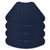 Merritt Wedge Placemats, Navy Blue - Set of 4 (23918)
