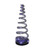 Department 56 Halloween Village - Spiralight LED Tree, Purple (6014533)