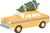 Department 56 Christmas In The City - Hailing Christmas Cab (6013405)