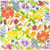 Caspari Paper Beverage Napkins, Floral Trellis - 2 Packs (17830C)
