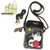 Chala Cell Phone Crossbody Bag, Fat Cat Black (827FC6S)
