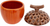 Boston International Jar with Lid,  Spicy Orange Acorn (KAC24152)