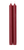 Caspari 10" Straight Taper Candles, Bordeaux - Set of 2 (CA22.2)