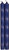 Caspari 10" Straight Taper Candles, Marine Blue - Set of 2 (CA32.2)