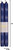 Caspari 10" Straight Taper Candles, Marine Blue - Set of 2 (CA32.2)