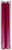 Caspari 10" Straight Taper Candles, Raspberry - Set of 2 (CA87.2)