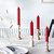 Root Timberline Collenette Candles 7", Red - Set of 4 (59768)
