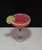 Just Dough It Replica Strawberry Margarita Glass (W0543)