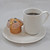 Just Dough It Plated Fake Coffee and Muffin Set (W0621)