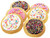 Just Dough It Replica Sugar Cookie, Strawberry Icing  and Sprinkles (W0759-PINK)