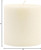 Root Timberline Pillar Candle 3x3" Ivory (33317)