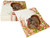 Caspari Paper Beverage Napkins, Turkey and Berries - 2 Packs (18240C)