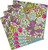 Caspari Paper Linen Die-Cut Luncheon Napkins, Golden Lily Ivory - 2 Packs (12920L)