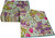 Caspari Paper Linen Die-Cut Luncheon Napkins, Golden Lily Ivory - 2 Packs (12920L)