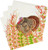 Caspari Paper Luncheon Napkins, Turkey and Berries - 2 Packs (18240L)