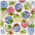 Caspari Paper Cocktail Napkins, Porcelain Ornaments - 2 Packs (15980C)