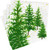 Caspari Paper Luncheon Napkins, White Christmas - 2 Packs (18150L)
