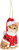 Ganz Ornament, Fleas Navidad Cat - Santa Hat (EX27227F)