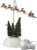 Department 56 Snow Village, Animated Flaming Sleigh (4030744)