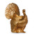 Raz Imports Gold Turkey Container - 13.75" (4310268)