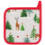Now Designs Chef Potholder, Santa's Reindeer (NPH2392D)