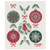 Now Designs Swedish Sponge Dishcloth, Good Tidings (ESW1500D)