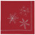 Now Designs Christmas Napkins, Snowflakes - Set of 4 (NNP2414D)