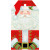 Caspari Hanging Gift Tags, Santa Claus - 2 Packs (HT063)