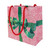 Caspari Small Square Gift Bag, Tied With A Bow (10093B1.5)