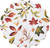 C&F Home Round Quilted Placemats, Camilla - Set of 4 (C862602596)