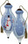 Ne'Qwa Ornament, Festive Forest Hand-Painted Blown Glass Ornament (7241108)