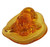 Blenko Puppy Paperweight, Tangerine (6402P-PUP-18)
