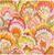Caspari Paper Beverage Napkins, Marbled Ceramica Raspberry & Chartreuse - 2 Packs (18450C)