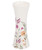 C&F Home Ceramic White Floral Decal Vase (XCNT79812)