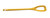 Gourmac Melamine 12" Blending Spoon, Yellow (3511YL)