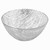 Badash 8.75" Silver Lines Glass Bowl (KM700S)